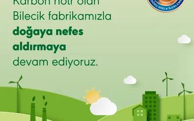 Bilecik Fabrikası Artık Karbon Nötr