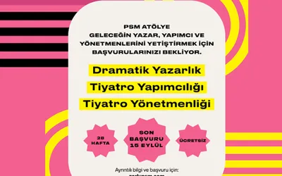 PSM Atölye'den Tiyatro Dünyasına Yeni Yetenekler