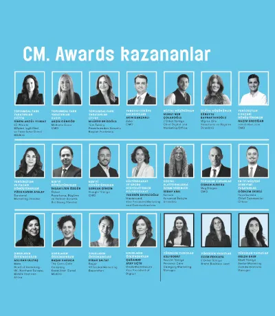 <b>LEADING
BRAND EXECUTIVES HONORED AT CM.AWARDS</b>
<b>CM.Awards celebrates
Turkey's top brand leaders for the fourth time with a category structure that
reflects the evolving responsibilities of the CMO role.</b>