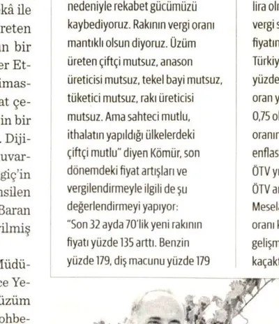 Dünya Gazetesi / Tarsuslu çiftçiyi mağdur etmemek için 40 milyon TL fazla para verdi!