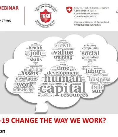 Genel Müdürümüz Levent Kömür Swiss Turkish Webinar serisine katıldı: Will Covid-19 Change The Way We Work?