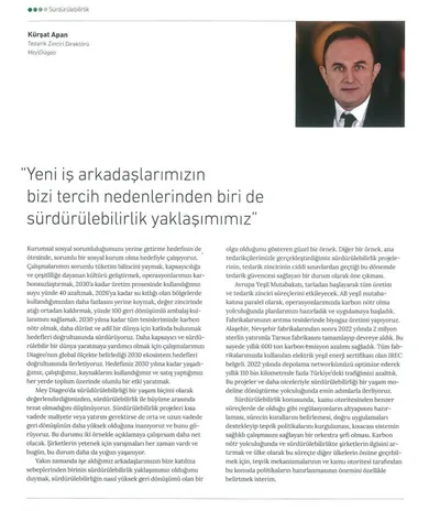 Harvard Business Review Türkiye / Yeni iş arkadaşlarımızın bizi tercih nedenlerinden biri de sürdürülebilirlik yaklaşımımız