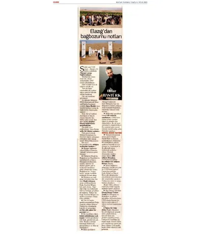 Hürriyet Kelebek / Elazığ'dan Bağbozumu Notları