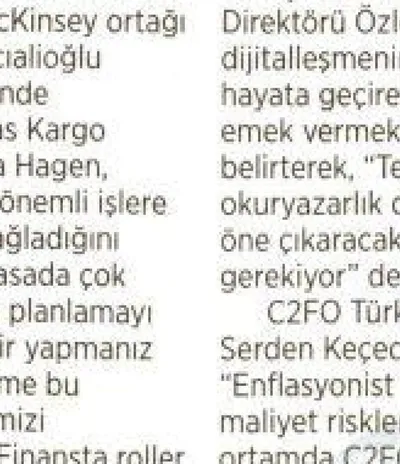 Milliyet / Dijitalleşmeyle Önemli İşlere Odaklanıyoruz